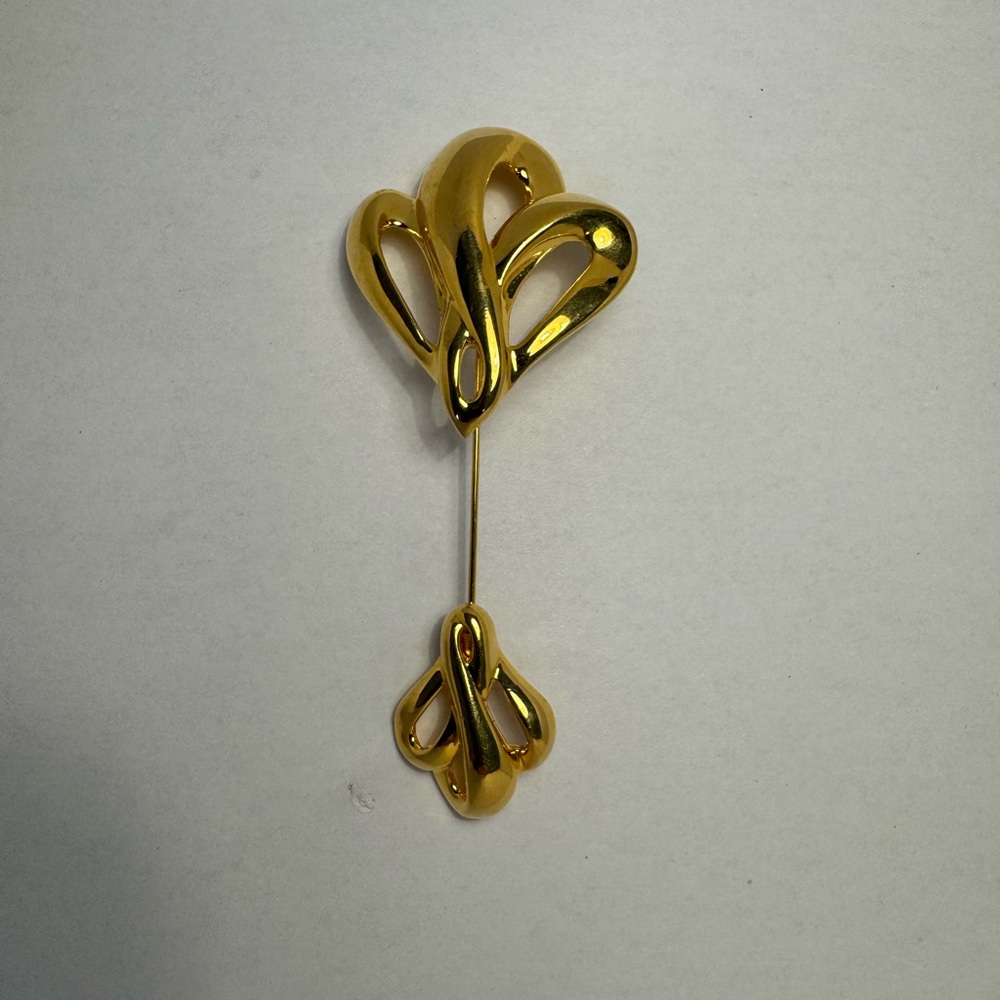 Vintage- Signed Napier Jabot Brooch - Double sided - Hat or Scarf Pin